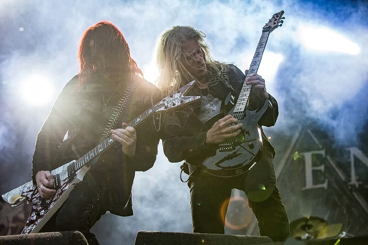 Arch Enemy @ DynamoMetal Fest 2015, foto 3, foto's door Edwin Houdevelt - FrontView Magazine