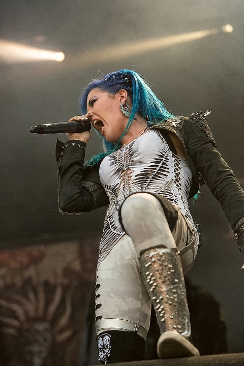 Arch Enemy @ DynamoMetal Fest 2015, foto 4, foto's door Edwin Houdevelt - FrontView Magazine