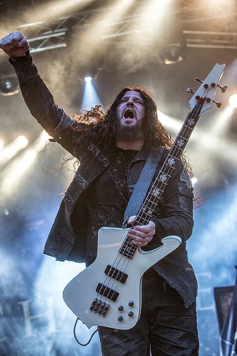 Arch Enemy @ DynamoMetal Fest 2015, foto 13, foto's door Edwin Houdevelt - FrontView Magazine