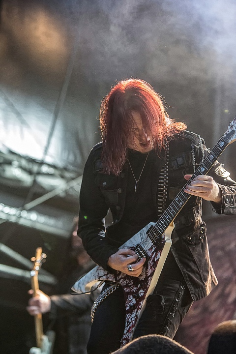 Arch Enemy @ DynamoMetal Fest 2015, foto 19, foto's door Edwin Houdevelt - FrontView Magazine