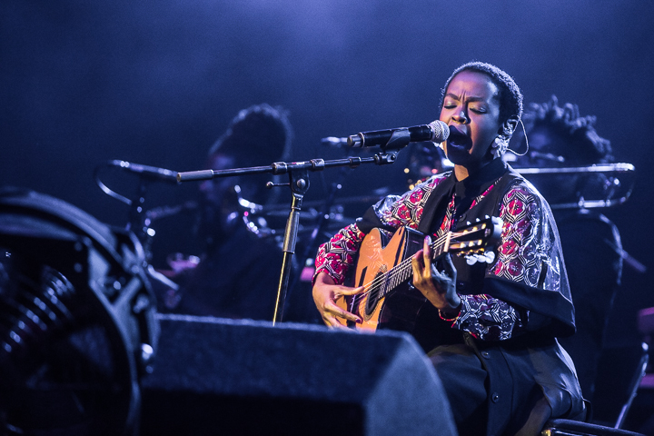 Ms. Lauryn Hill @ Dour 2015, foto 4, foto's door Dorien Goetschalckx - FrontView Magazine