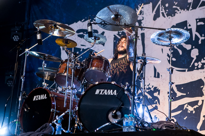 Suicide Silence @ Dour 2015, foto 8, foto's door Dorien Goetschalckx - FrontView Magazine