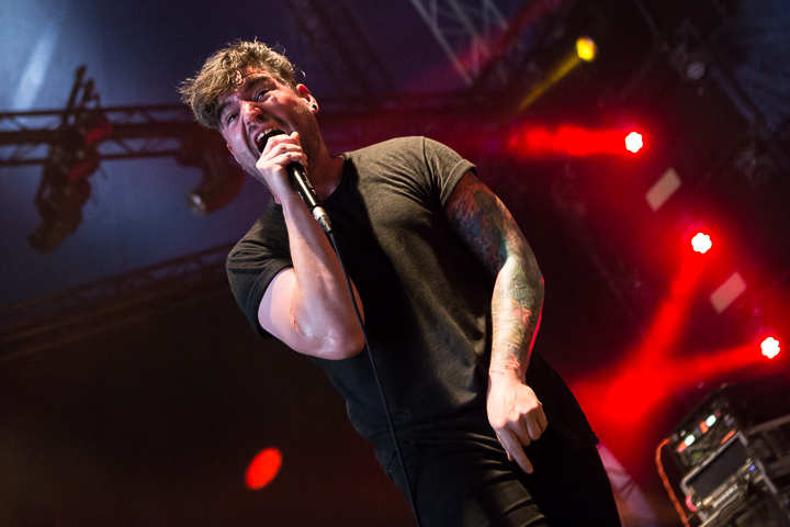 Suicide Silence @ Dour 2015, foto 14, foto's door Dorien Goetschalckx - FrontView Magazine