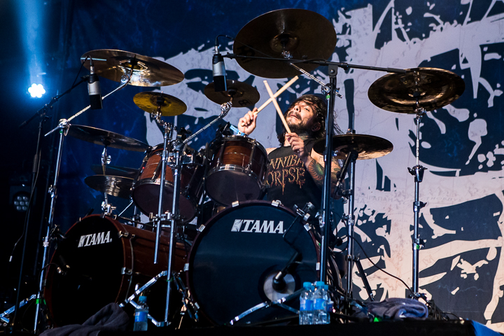 Suicide Silence @ Dour 2015, foto 15, foto's door Dorien Goetschalckx - FrontView Magazine