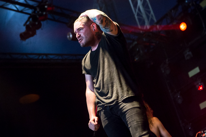 Suicide Silence @ Dour 2015, foto 19, foto's door Dorien Goetschalckx - FrontView Magazine