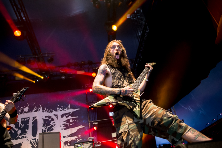 Suicide Silence @ Dour 2015, foto 20, foto's door Dorien Goetschalckx - FrontView Magazine