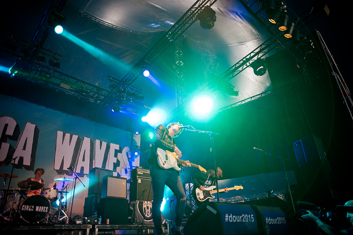 Circa Waves @ Dour 2015, picture 7, photographed by Magali Decamps - FrontView Magazine