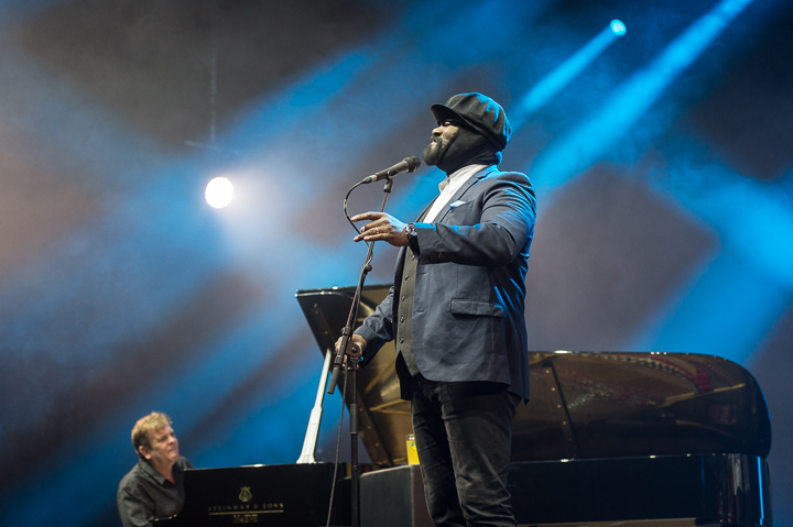 Gregory Porter @ Gent Jazz 2015, picture 6, photographed by Jan van Hecke - FrontView Magazine