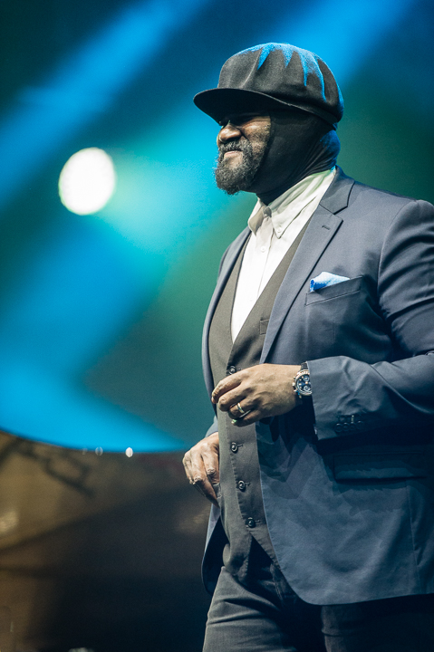 Gregory Porter @ Gent Jazz 2015, picture 10, photographed by Jan van Hecke - FrontView Magazine