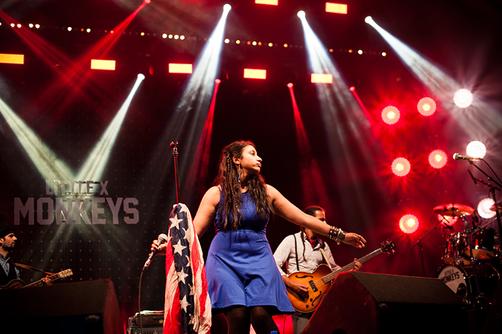 Little X Monkeys @ Dour 2015, picture 1, photographed by Magali Decamps - FrontView Magazine