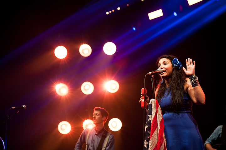 Little X Monkeys @ Dour 2015, picture 6, photographed by Magali Decamps - FrontView Magazine