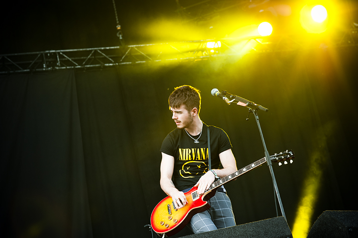 The Strypes @ Dour 2015, picture 1, photographed by Magali Decamps - FrontView Magazine