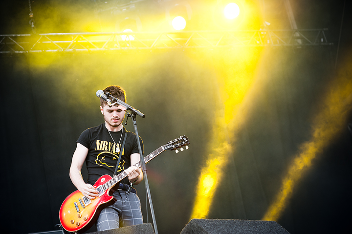 The Strypes @ Dour 2015, picture 10, photographed by Magali Decamps - FrontView Magazine