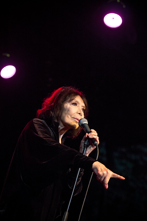 juliette Gréco @ OLT Rivierenhof, picture 10, photographed by Walter Grimm - FrontView Magazine