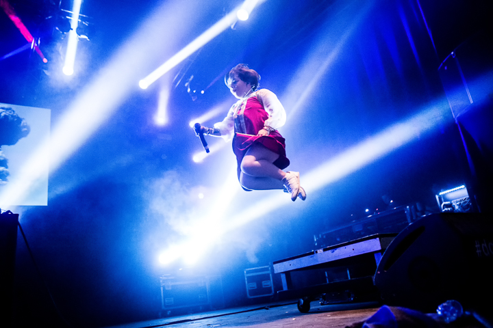 Little Big @ Dour 2015, foto 11, foto's door Dorien Goetschalckx - FrontView Magazine