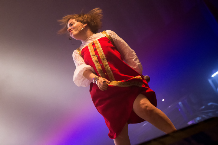 Little Big @ Dour 2015, foto 15, foto's door Dorien Goetschalckx - FrontView Magazine