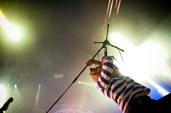 La Muerte @ Dour 2015, foto 2, foto's door Magali Decamps - FrontView Magazine