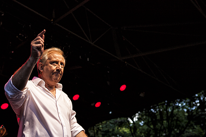 Wim Mertens Ensemble @ Openlucht theater Rivierenhof, picture 8, photographed by Frank Lambrechts - FrontView Magazine