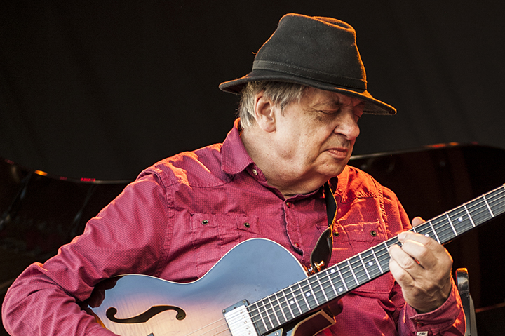 Philip Catherine @ M-idzomer Leuven dag 2 - Jazz, picture 14, photographed by Bart Scholliers - FrontView Magazine
