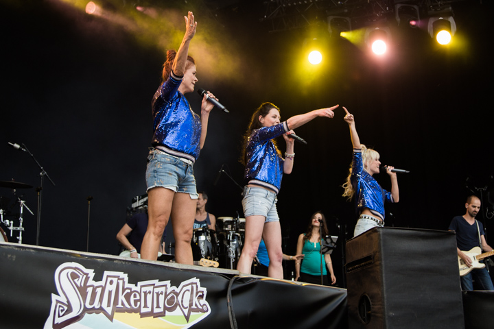 K3 @ Suikerrock 2015 Tienen dag 3, picture 18, photographed by Tristan Herftijd - FrontView Magazine