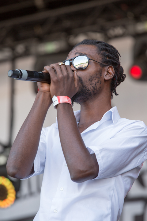 Lukie D @ Reggae Geel, picture 12, photographed by Stef Dierckx - FrontView Magazine