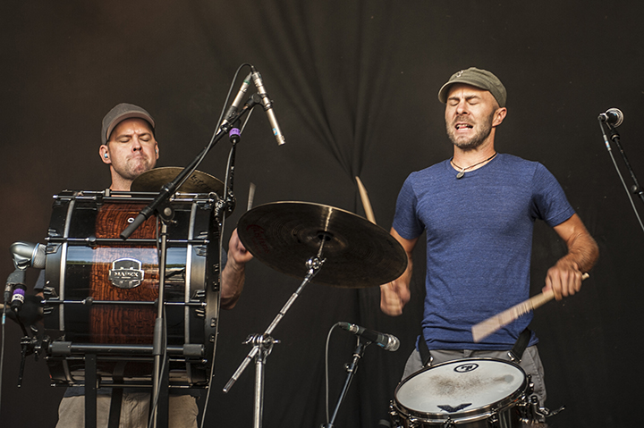 Youngblood Brass Band @ M-idzomer Leuven dag 4, picture 4, photographed by Bart Scholliers - FrontView Magazine