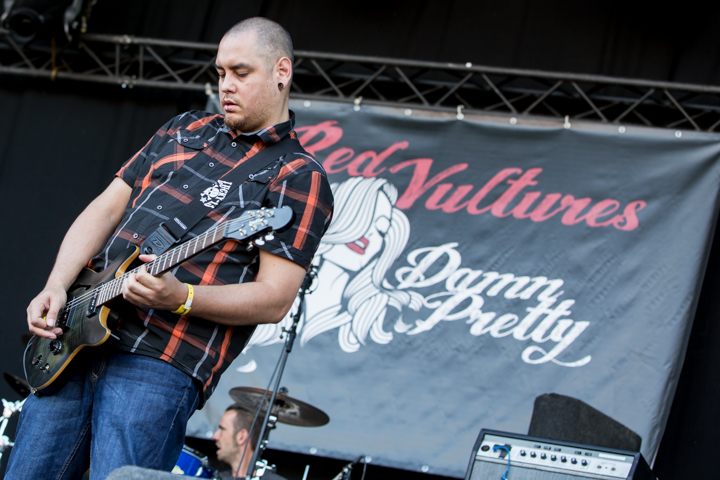 Red Vultures @ Cityrock Leeuwarden 2015, foto 10, foto's door Dorien Goetschalckx - FrontView Magazine
