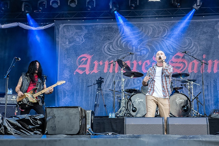 Armored Saint @ Alcatraz Metal Fest 2015, picture 1, photographed by Edwin Houdevelt - FrontView Magazine