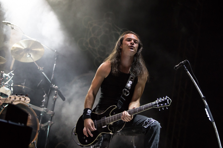 Epica @ Cityrock Leeuwarden 2015, foto 3, foto's door Dorien Goetschalckx - FrontView Magazine
