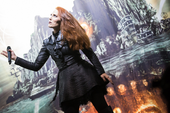 Epica @ Cityrock Leeuwarden 2015, foto 8, foto's door Dorien Goetschalckx - FrontView Magazine
