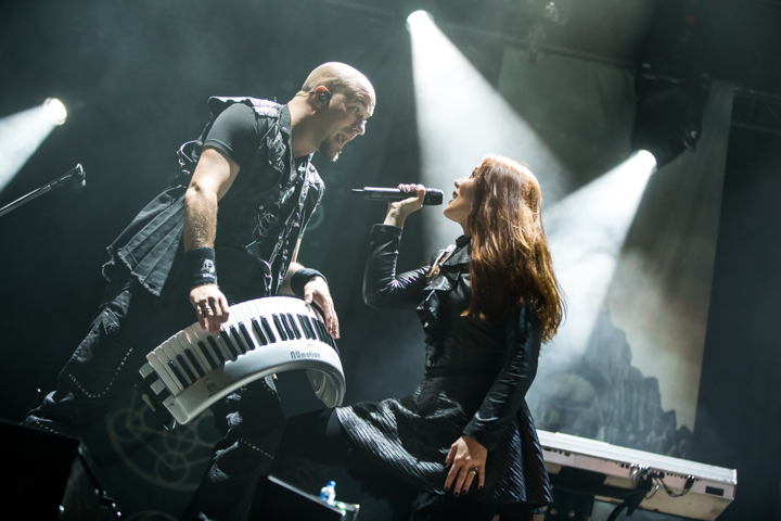 Epica @ Cityrock Leeuwarden 2015, foto 17, foto's door Dorien Goetschalckx - FrontView Magazine