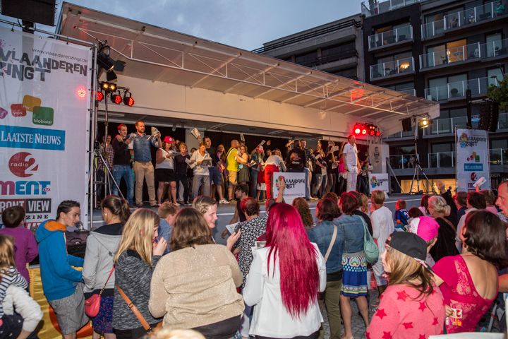 Sfeerbeelden @ Vlaanderen Zingt 2015 in Blankenberge, picture 22, photographed by Guy Danneels - FrontView Magazine