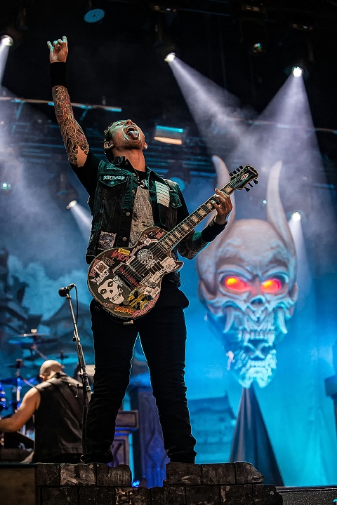 Trivium @ Alcatraz Metal Fest 2015, foto 3, foto's door Edwin Houdevelt - FrontView Magazine