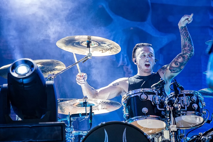 Trivium @ Alcatraz Metal Fest 2015, foto 10, foto's door Edwin Houdevelt - FrontView Magazine
