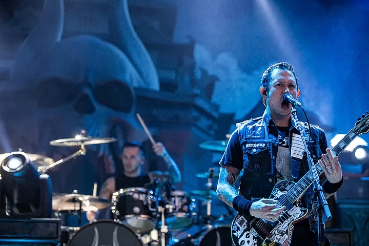 Trivium @ Alcatraz Metal Fest 2015, foto 12, foto's door Edwin Houdevelt - FrontView Magazine