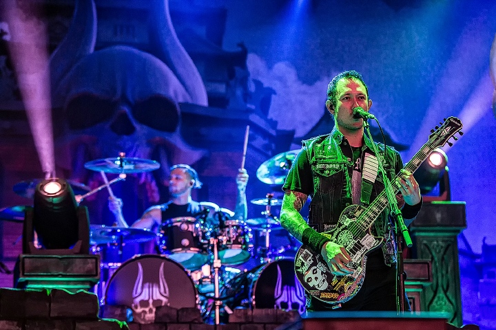 Trivium @ Alcatraz Metal Fest 2015, foto 17, foto's door Edwin Houdevelt - FrontView Magazine