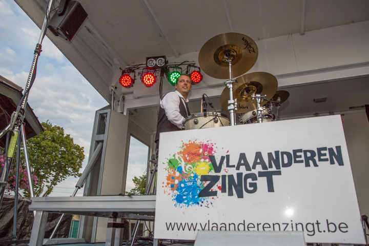 Wim Leys & @ Fundum @ Vlaanderen Zingt 2015 in Blankenberge, picture 4, photographed by Guy Danneels - FrontView Magazine