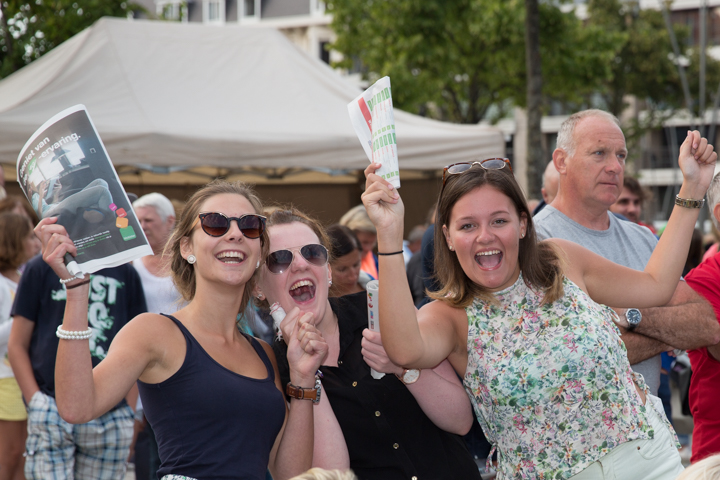 Wim Leys & @ Fundum @ Vlaanderen Zingt 2015 in Blankenberge, picture 15, photographed by Guy Danneels - FrontView Magazine