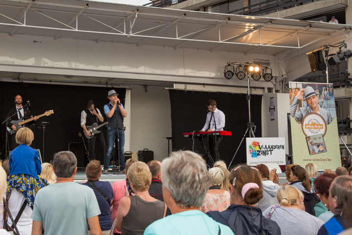 Wim Leys & @ Fundum @ Vlaanderen Zingt 2015 in Blankenberge, picture 21, photographed by Guy Danneels - FrontView Magazine