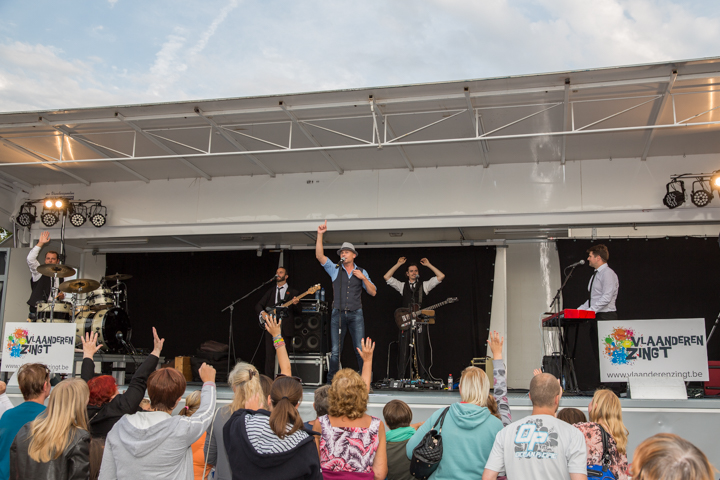 Wim Leys & @ Fundum @ Vlaanderen Zingt 2015 in Blankenberge, picture 22, photographed by Guy Danneels - FrontView Magazine