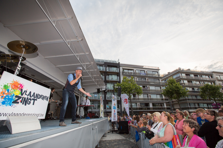 Wim Leys & @ Fundum @ Vlaanderen Zingt 2015 in Blankenberge, picture 36, photographed by Guy Danneels - FrontView Magazine
