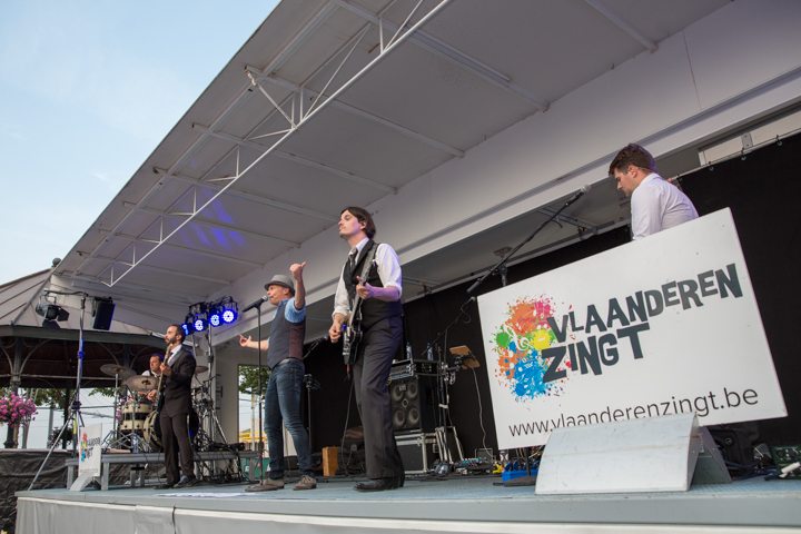 Wim Leys & @ Fundum @ Vlaanderen Zingt 2015 in Blankenberge, picture 61, photographed by Guy Danneels - FrontView Magazine