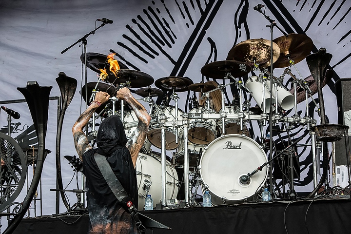 Behemoth @ Alcatraz Metal Fest 2015, picture 2, photographed by Edwin Houdevelt - FrontView Magazine