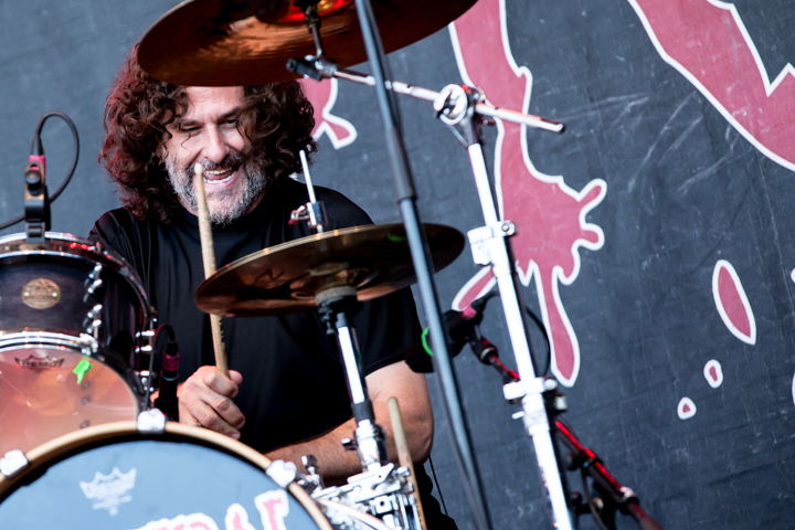 Cannibal Corpse @ Into The Grave 2015, foto 5, foto's door Dorien Goetschalckx - FrontView Magazine