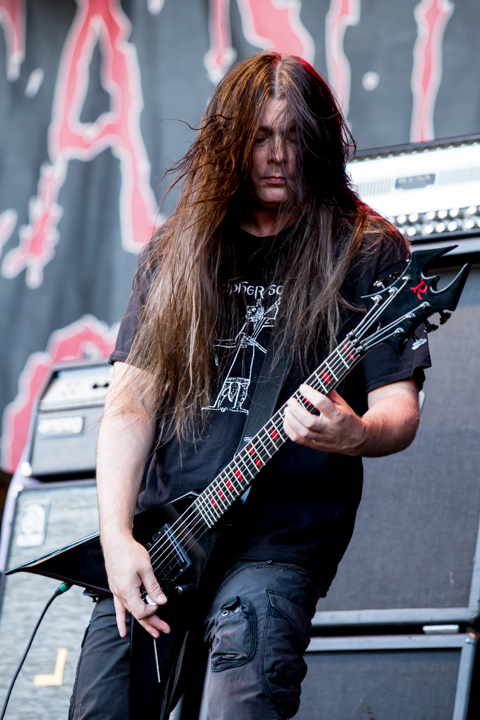 Cannibal Corpse @ Into The Grave 2015, foto 13, foto's door Dorien Goetschalckx - FrontView Magazine