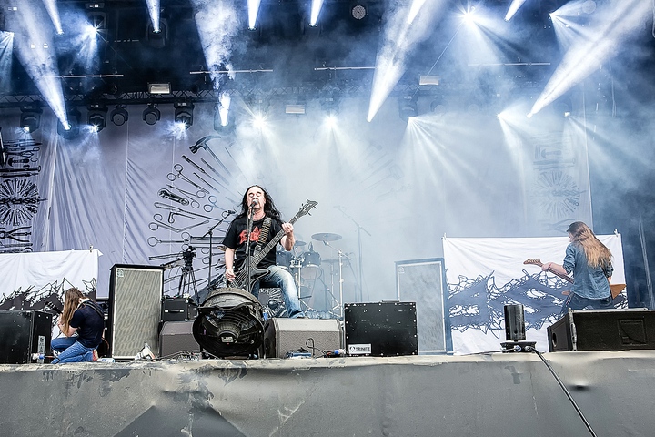 Carcass @ Alcatraz Metal Fest 2015, foto 4, foto's door Edwin Houdevelt - FrontView Magazine