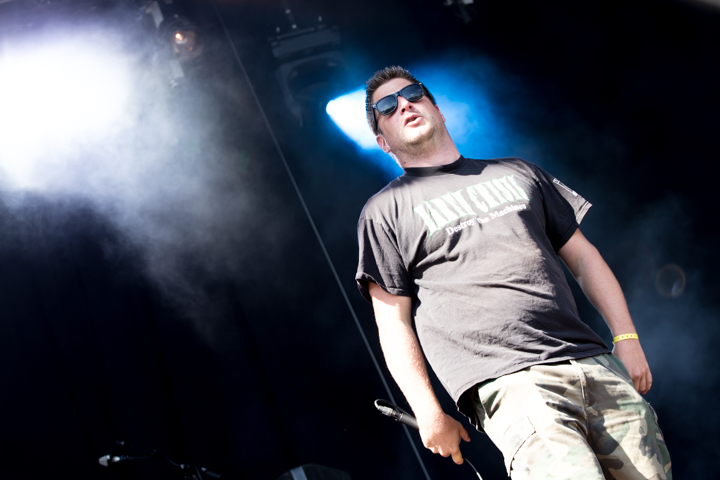 Cornered @ Into The Grave 2015, foto 3, foto's door Dorien Goetschalckx - FrontView Magazine