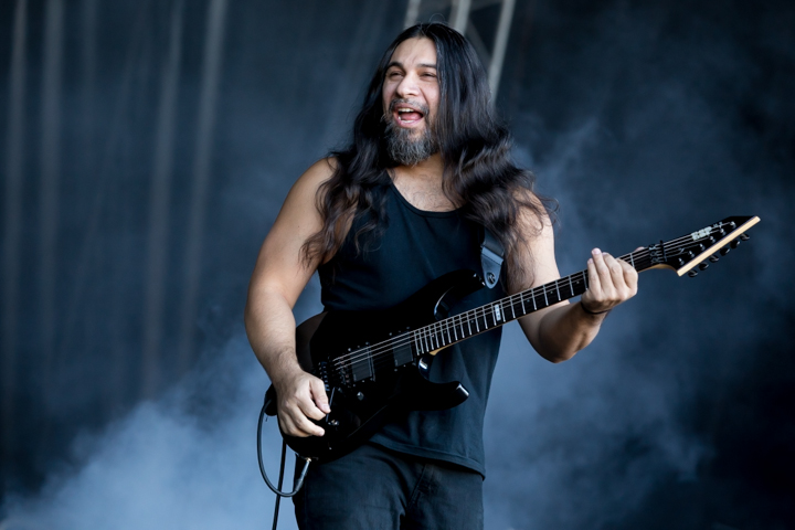 Obituary @ Into The Grave 2015, foto 2, foto's door Dorien Goetschalckx - FrontView Magazine
