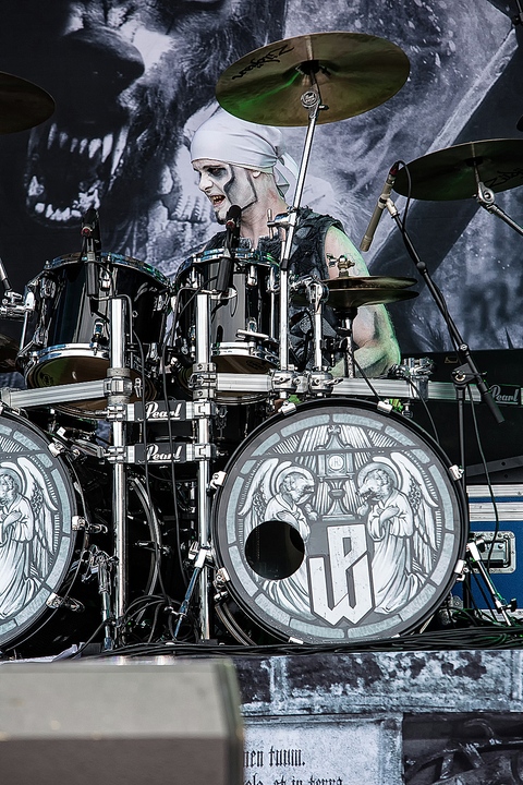 PowerWolf @ Alcatraz Metal Fest 2015, picture 29, photographed by Edwin Houdevelt - FrontView Magazine