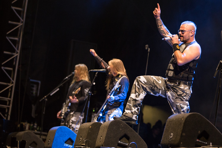 Sabaton @ Into The Grave 2015, picture 2, photographed by Dorien Goetschalckx - FrontView Magazine